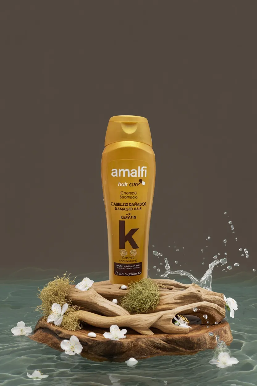 شامپو امالفی مخصوص موهای خشک و آسیب‌دیده (Amalfi Repair & Nutrition Shampoo) ا