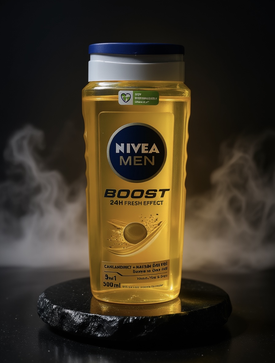 شامپو و ژل دوش مردانه NIVEA MEN Energy Boost 3in1
