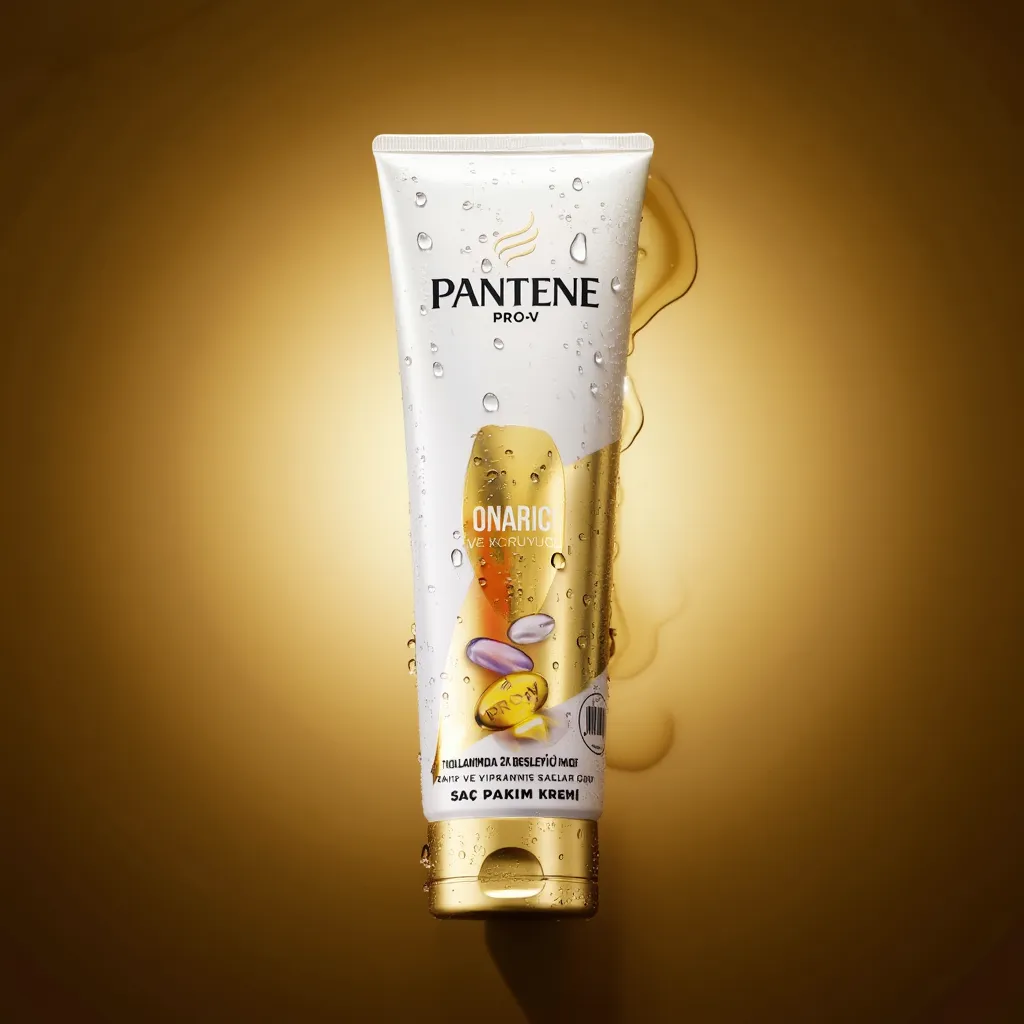 Pantene Pro-V Onarıcı ve Koruyucu Saç Bakım Kremi |ماسک مو پنتن ترمیم عمیق و محافظت بی‌نظیر برای موهای آسیب دیده