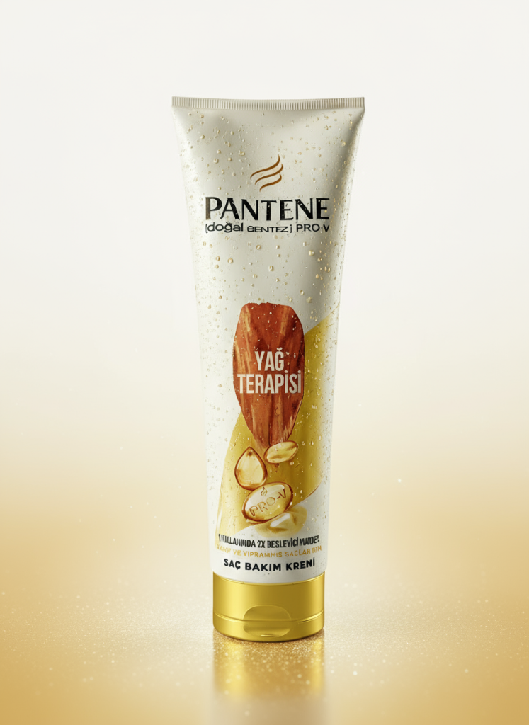 ماسک مو پنتن پرو-وی روغن درمانی (Pantene Pro-V Yağ Terapisi Saç Bakım Kremi)