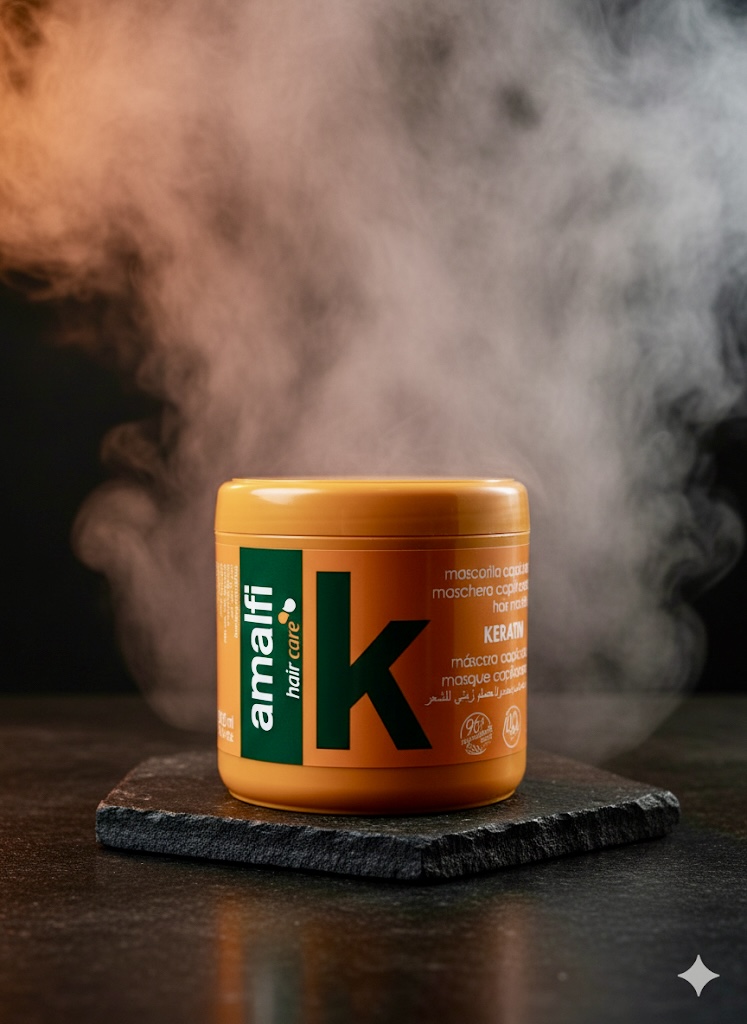 ماسک موی کراتین آمالفی (Keratin Hair Mask / Mascarilla Capilar Keratin)
