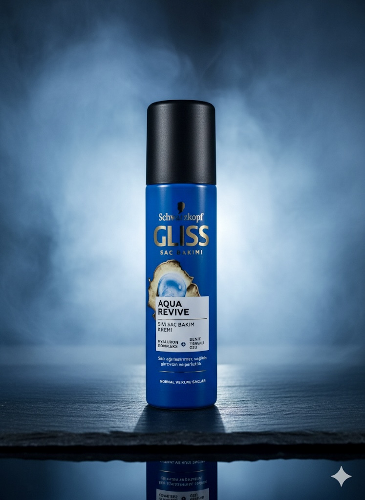 اسپری نرم کننده و آبرسان مو گلیس (Gliss) مدل Aqua Revive