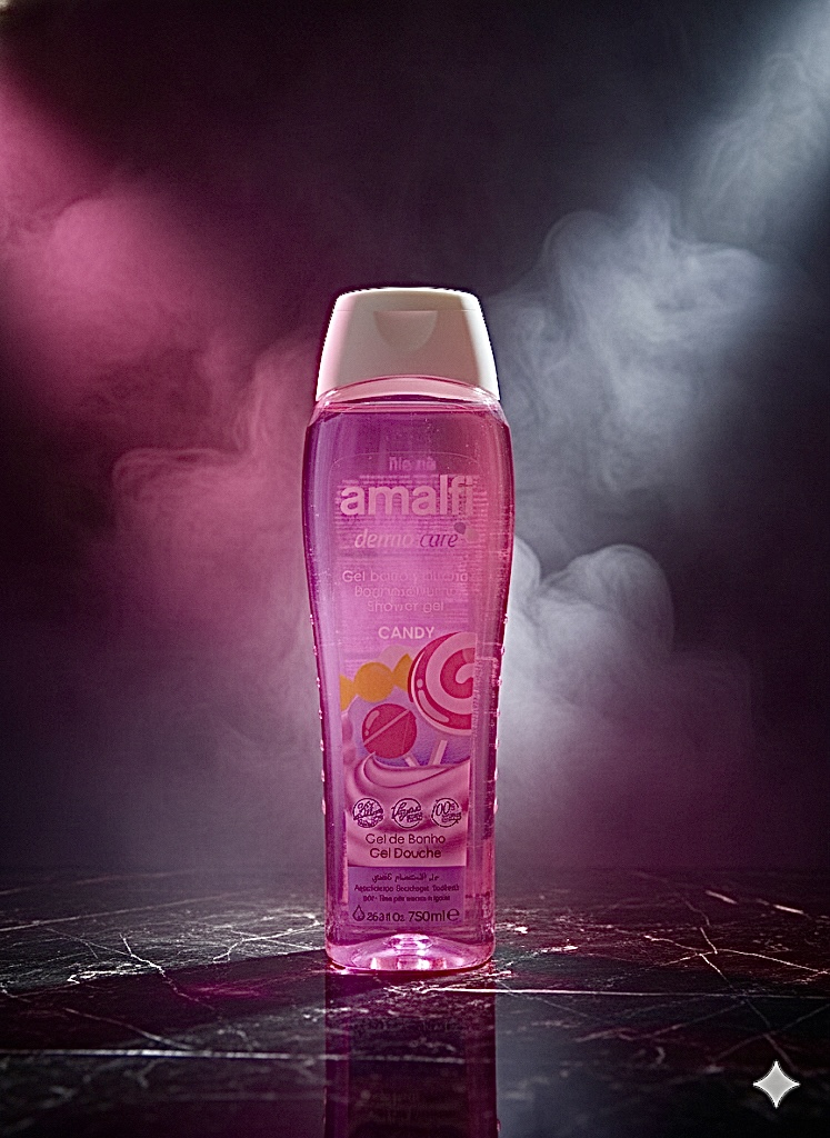 شامپو بدن آمالفی درمو کر با رایحه کندی (Amalfi Dermo Care Shower Gel, Candy)
