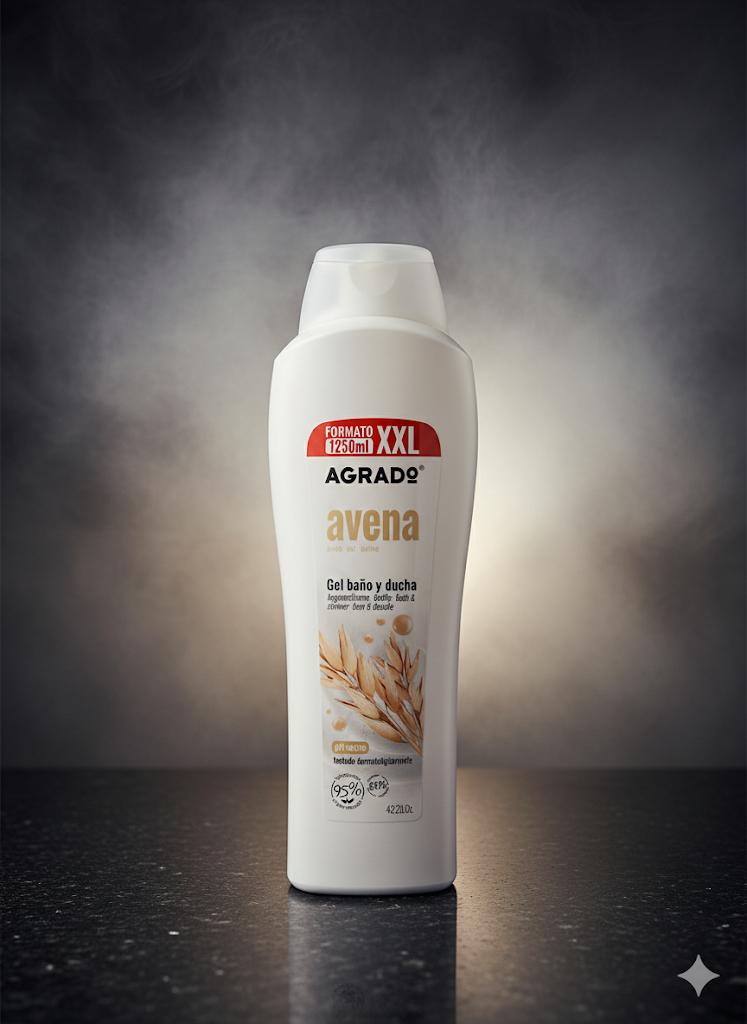 شامپو بدن آگرادو مدل آونا (AGRADO Avena – جو دو سر)