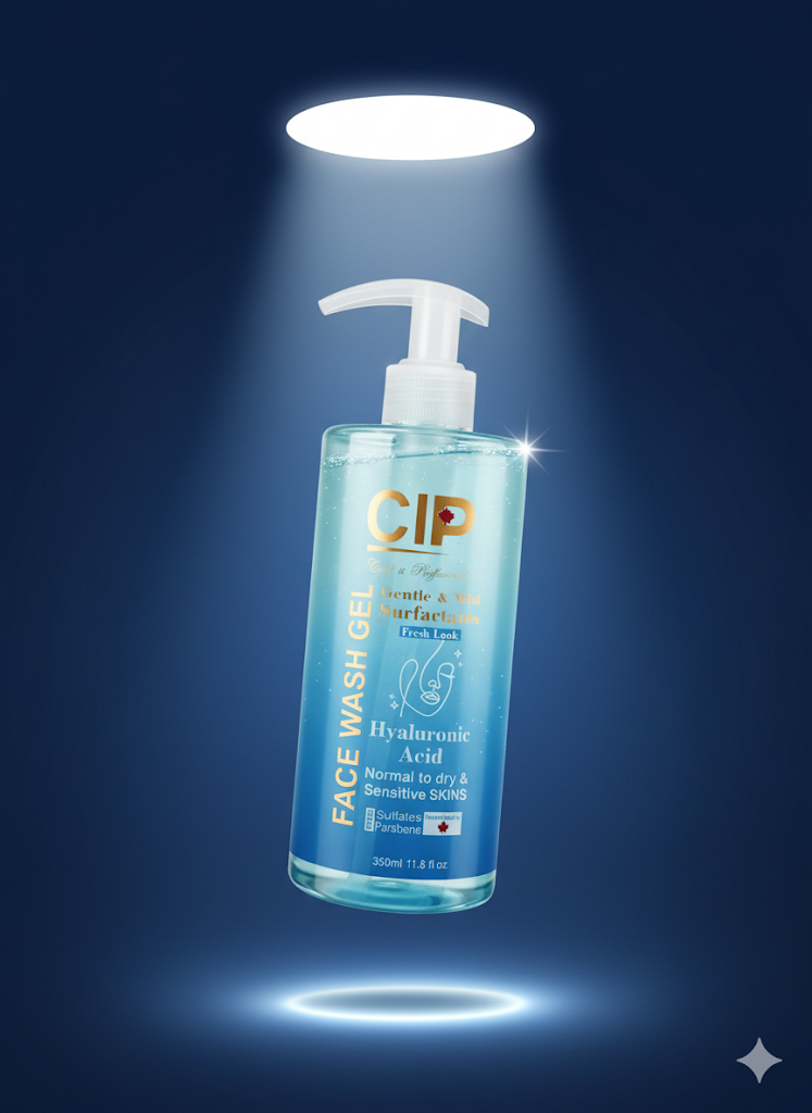 ژل شستشوی صورت CIP مدل هیالورونیک اسید  CIP Hyaluronic Acid Face Wash Gel