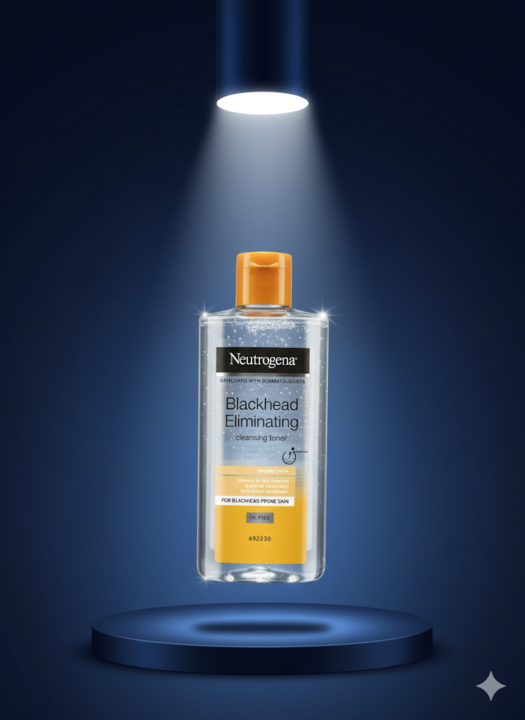 تونر پاک کننده از بین برنده جوش‌های سرسیاه نوتروژینا Neutrogena Blackhead Eliminating Cleansing Toner