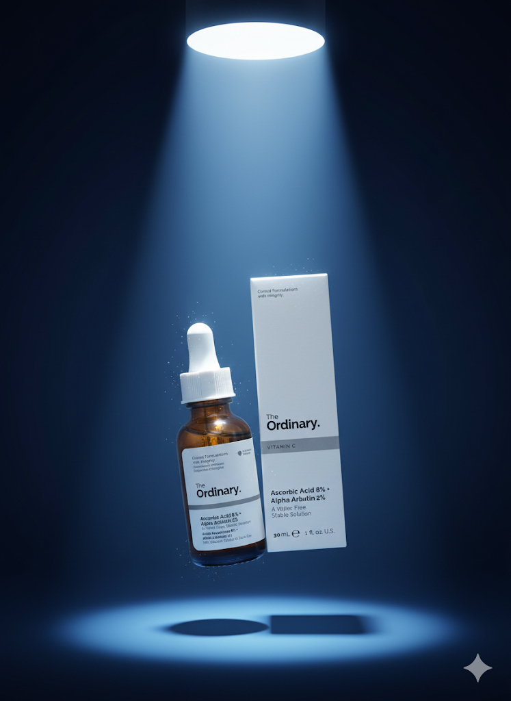 سرم آسکوربیک اسید ۸٪ + آلفا آربوتین ۲٪ اوردینری The Ordinary Ascorbic Acid 8% + Alpha Arbutin 2%
