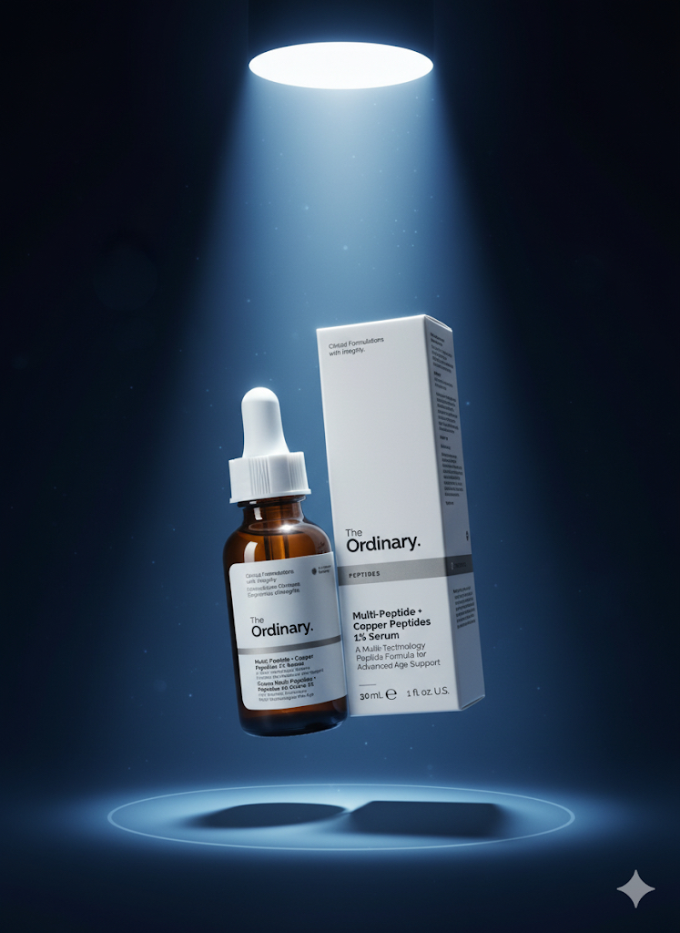 سرم مولتی پپتید + پپتیدهای مس ۱٪ The Ordinary Multi-Peptide + Copper Peptides 1% Serum