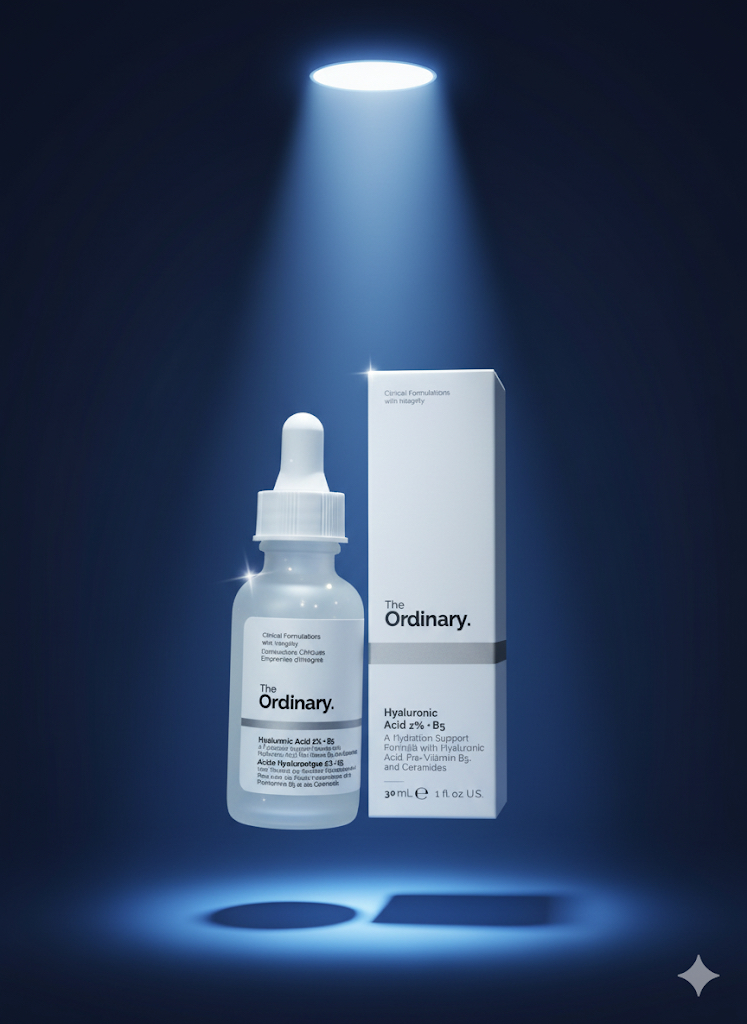 سرم آبرسان هیالورونیک اسید ۲٪ + B5 و سرامیدهای اوردینری The Ordinary Hyaluronic Acid 2% + B5 Hydrating Serum with Ceramides