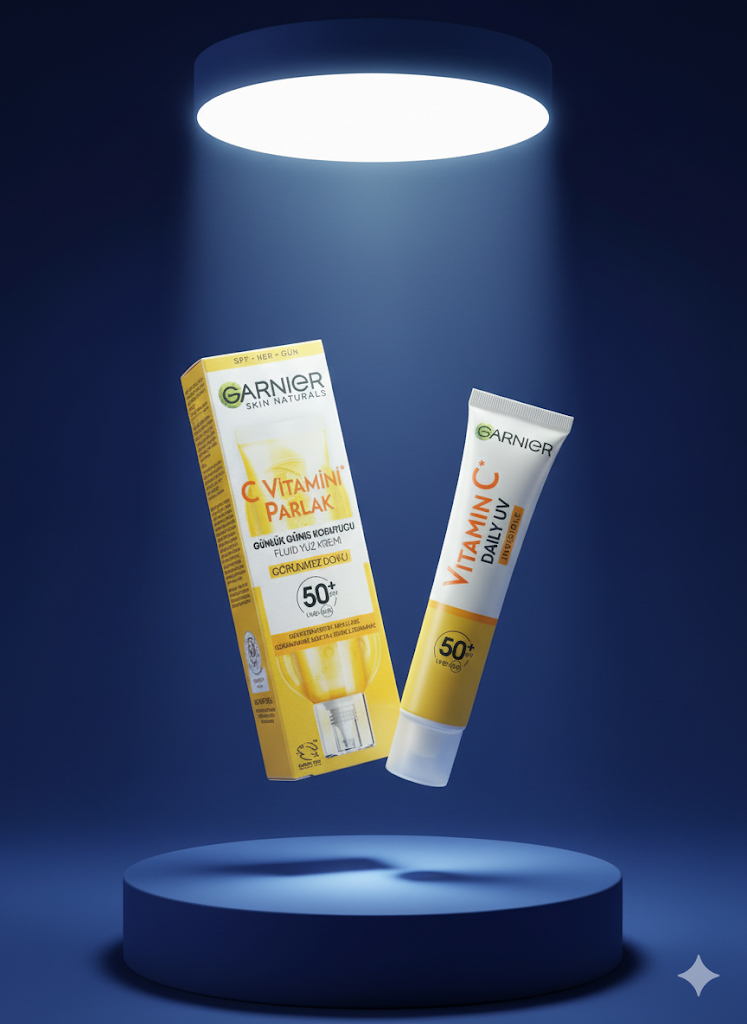کرم  ضد آفتاب روزانه و روشن‌کننده صورت گارنیر حاوی ویتامین  Garnier Skin Naturals Vitamin C