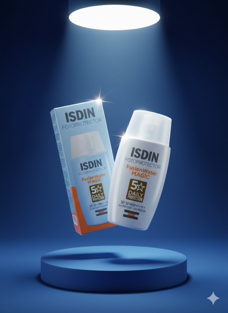 ضد آفتاب فوتوپروتکتور فیوژن واتر مجیک اس‌پی‌اف ۵۰ ایزدین ISDIN FOTOPROTECTOR FusionWater MAGIC SPF 50