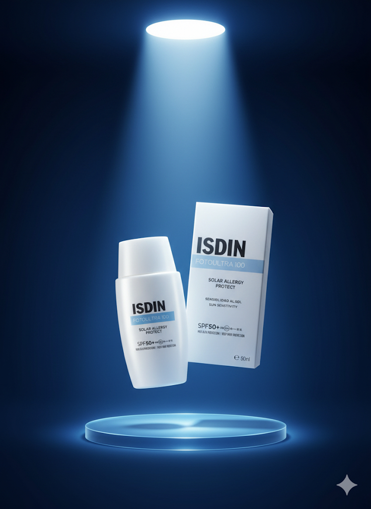 ضد آفتاب ایزدین فتوالترا ۱۰۰ سولار آلرژی پروتکت ISDIN FotoUltra 100 Solar Allergy Protect