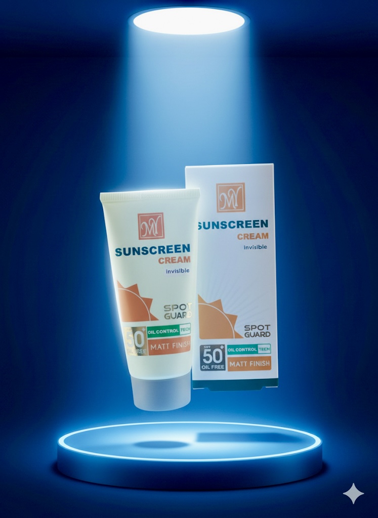 کرم ضد آفتاب نامرئی با کنترل چربی مای MY Invisible Sunscreen Cream SPF 50