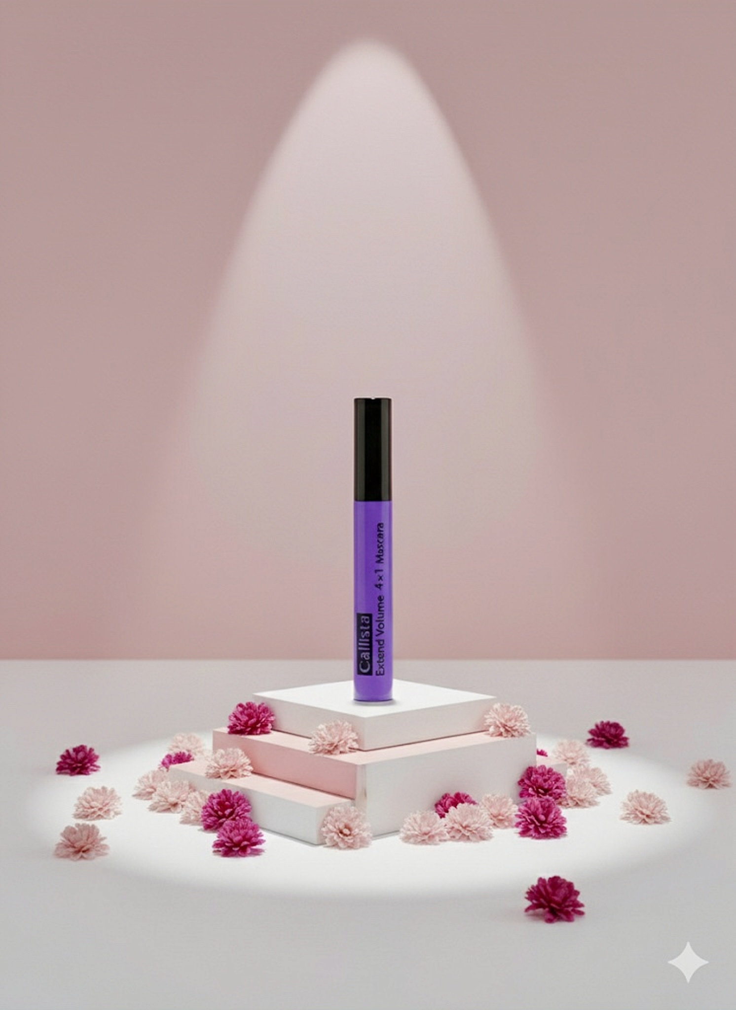 ریمل حجم دهنده و بلند کننده اکستند ولوم ۴ در ۱ کالیستا (Callista Extend Volume 4-in-1 Mascara)