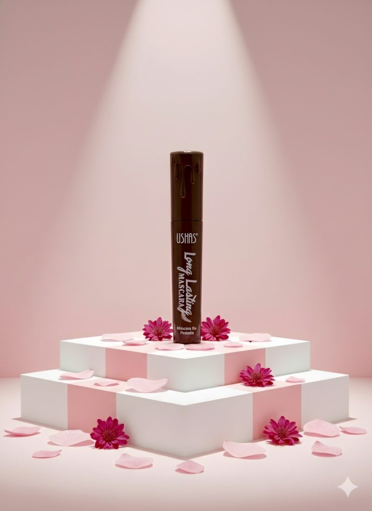ریمل بلندمدت یوشاس (قهوه‌ای) USHAS Long Lasting Mascara (Brown)