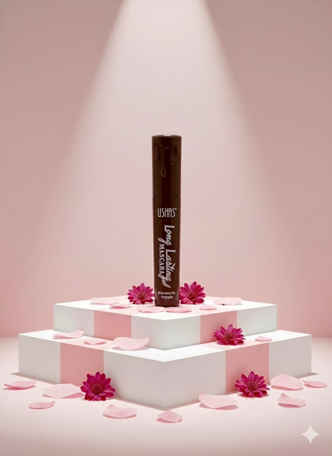 ریمل بلندمدت یوشاس (قهوه‌ای) USHAS Long Lasting Mascara (Brown)