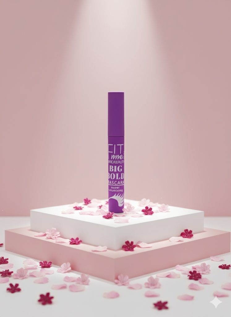 ریمل حجم دهنده بنفش وردابیوتی Purple Volumizing Mascara – Warda Beauty BIG BOLD