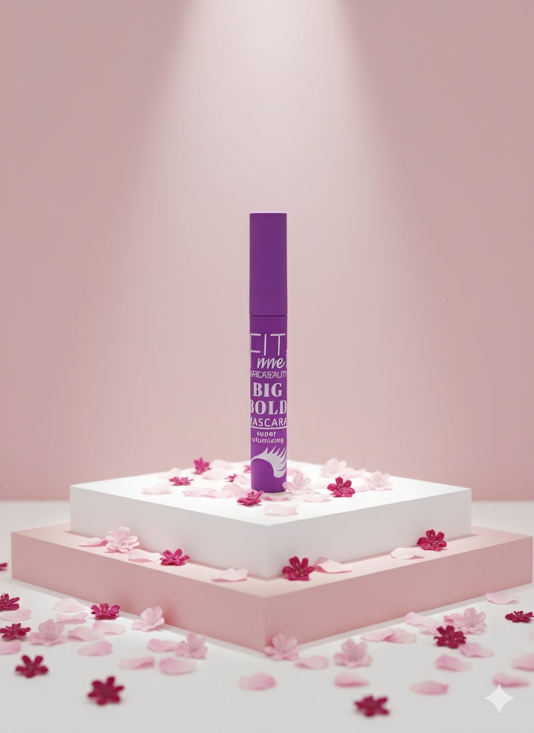 ریمل حجم دهنده بنفش وردابیوتی Purple Volumizing Mascara – Warda Beauty BIG BOLD