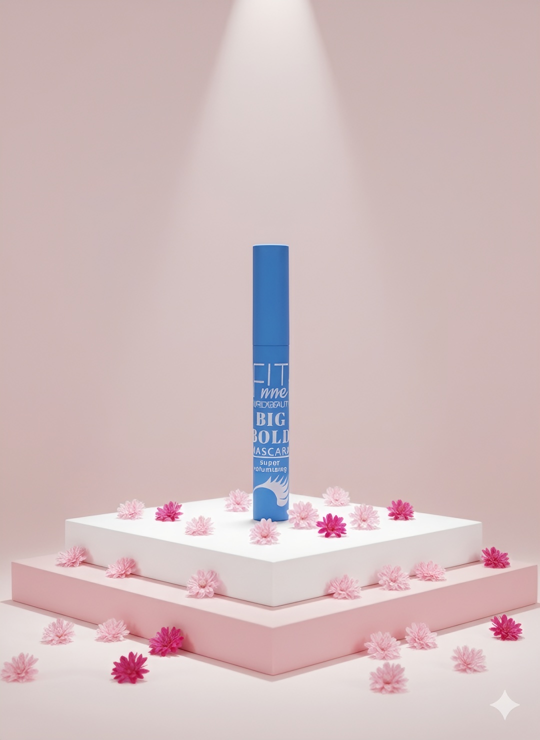 ریمل حجم دهنده آبی کاربنی وردابیوتی Carbon Blue Volumizing Mascara – Warda Beauty BIG BOLD