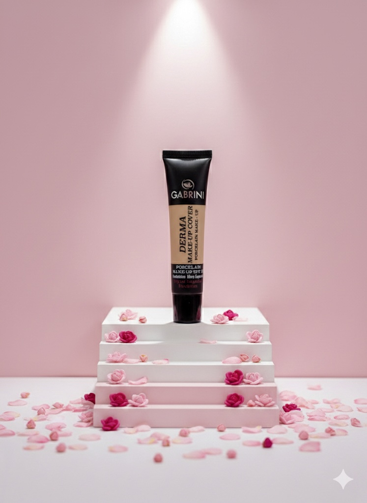 کرم پودر درما میکاپ کاور گابرینی (به انگلیسی: Gabrini Derma Make-Up Cover Foundation)