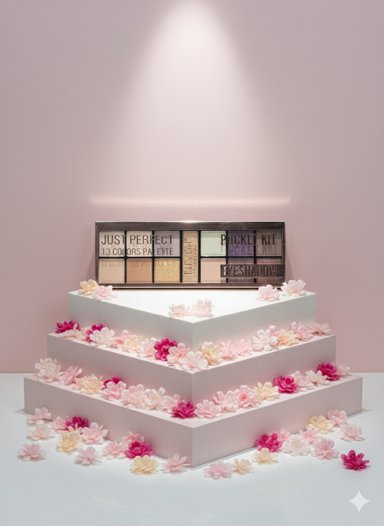 پالت سایه ۱۳ رنگ دودوگرل (Dodo Girl 13 Color Eyeshadow Palette)