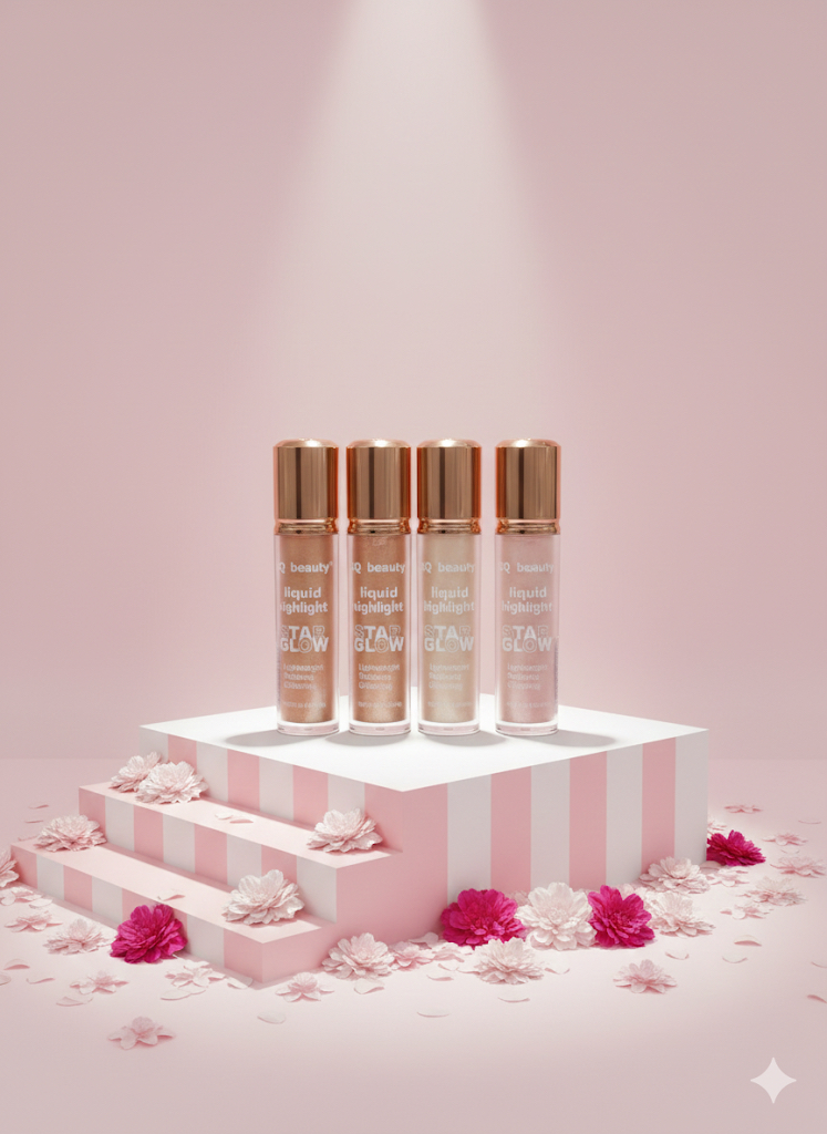 هایلایتر مایع Star Glow تری کیو بیوتی (3Q Beauty Liquid Highlighter – Star Glow)