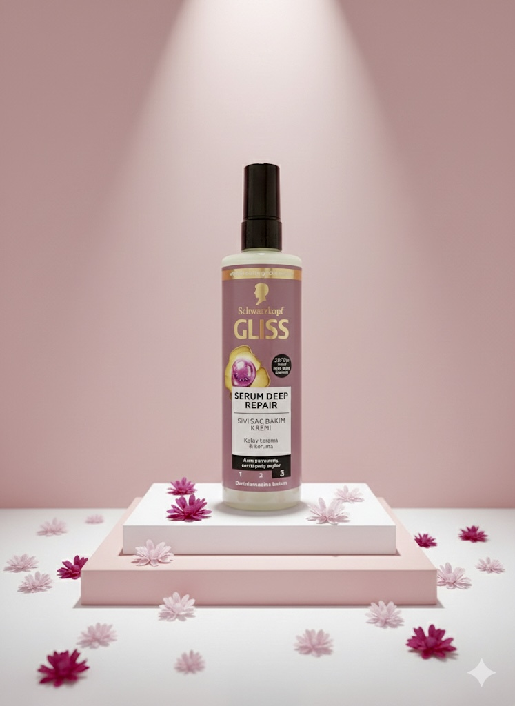 سرم ترمیم کننده دوفاز گلیس (Schwarzkopf GLISS SERUM DEEP REPAIR)