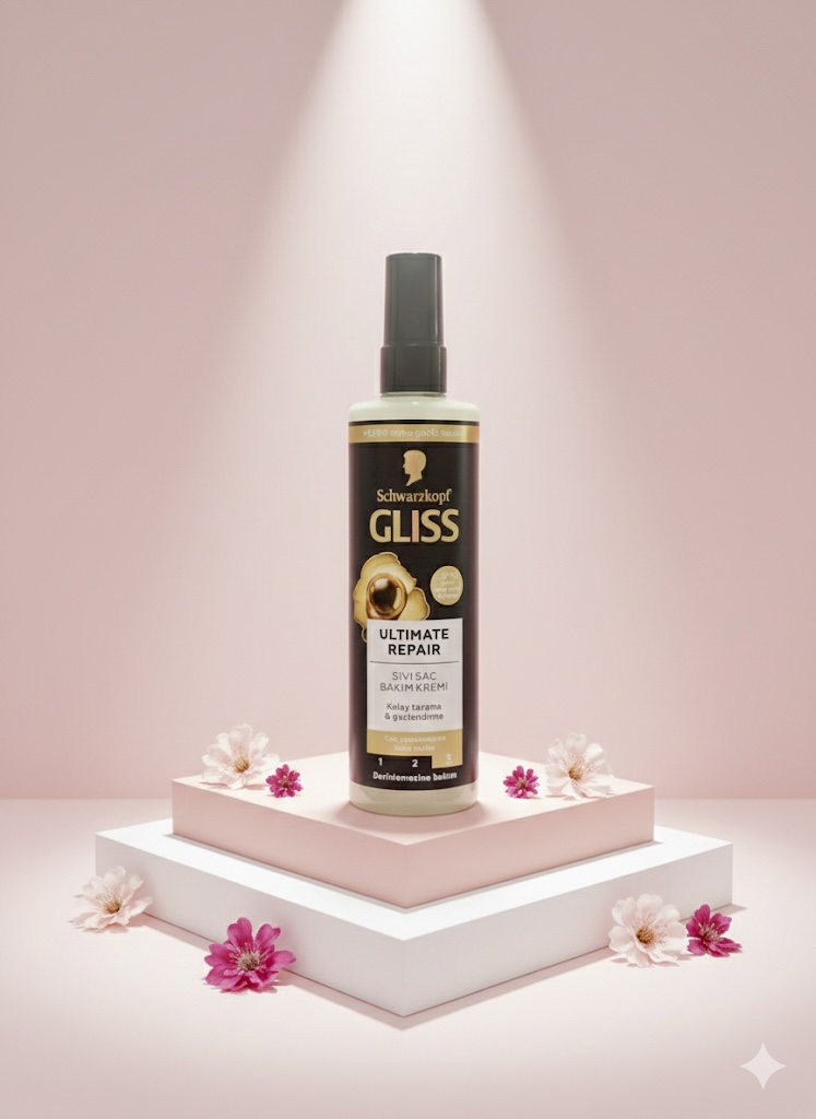 سرم دوفاز گلیس آلتیمیت ریپیر (Schwarzkopf Gliss Ultimate Repair 2-Phase Liquid Conditioner)