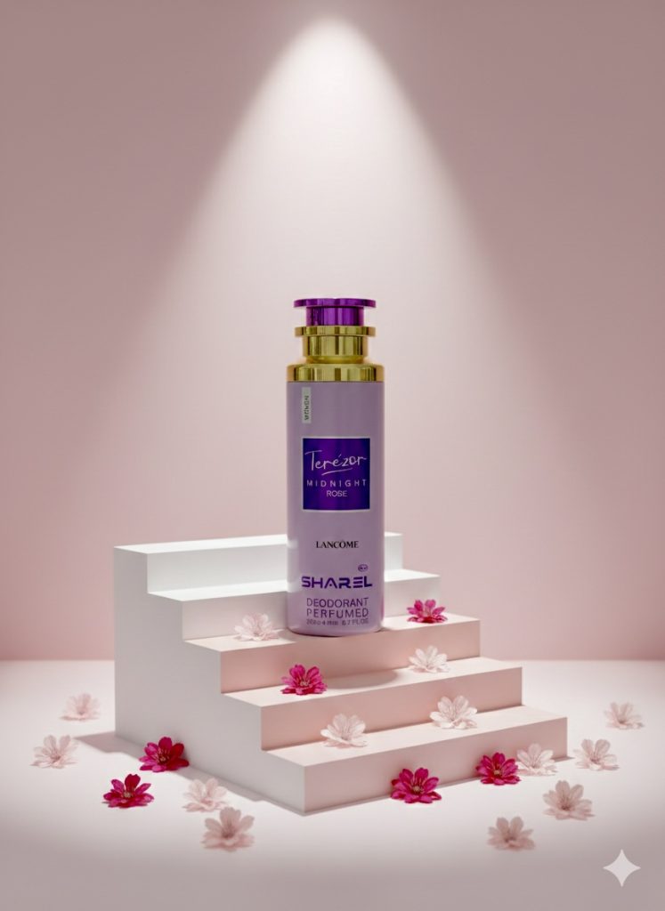 اسپری دئودورانت پرفیوم شارل Sharel Deodorant Perfumed