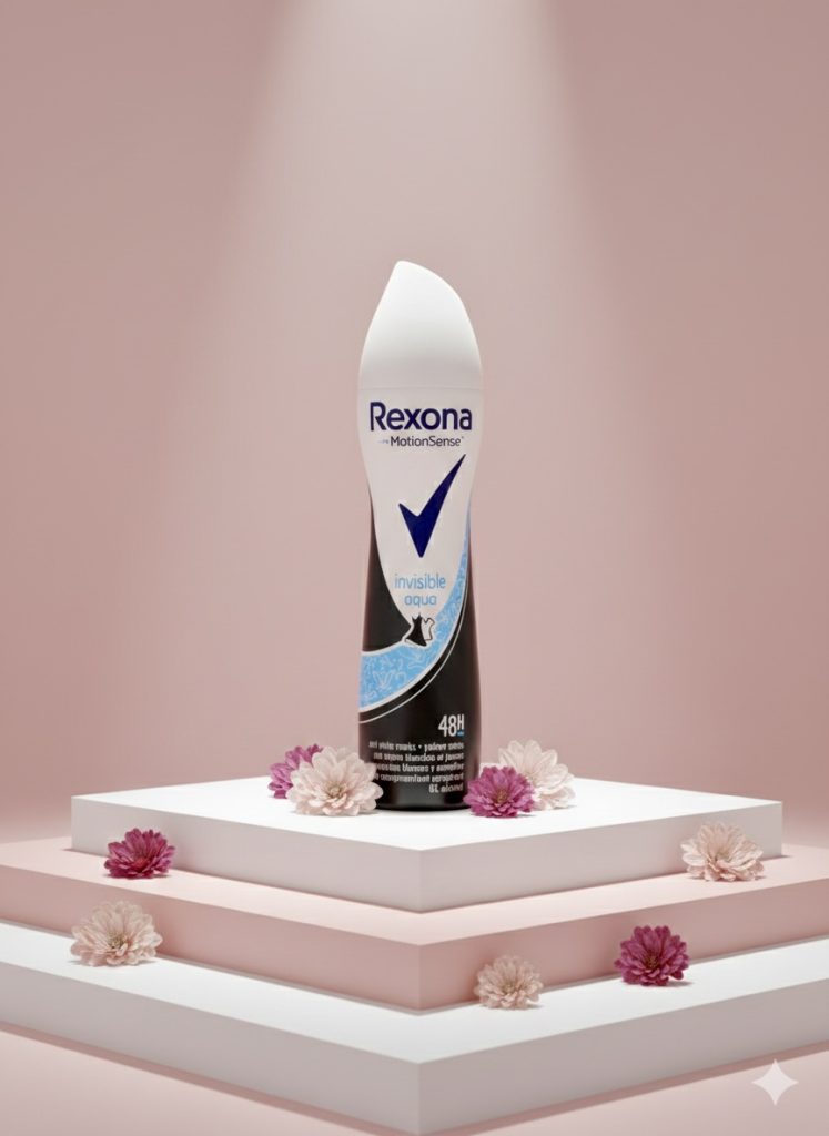 اسپری ضد تعریق زنانه رکسونا موشن‌ سنس Rexona MotionSense Invisible Aqua Anti-perspirant Deodorant
