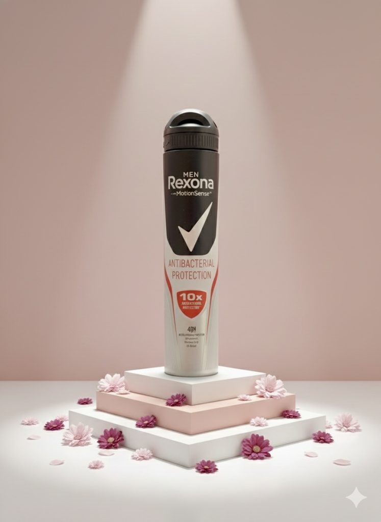 اسپری ضد تعریق و ضد باکتری مردانه رکسونا – Rexona Men Antibacterial Protection Deodorant Spray