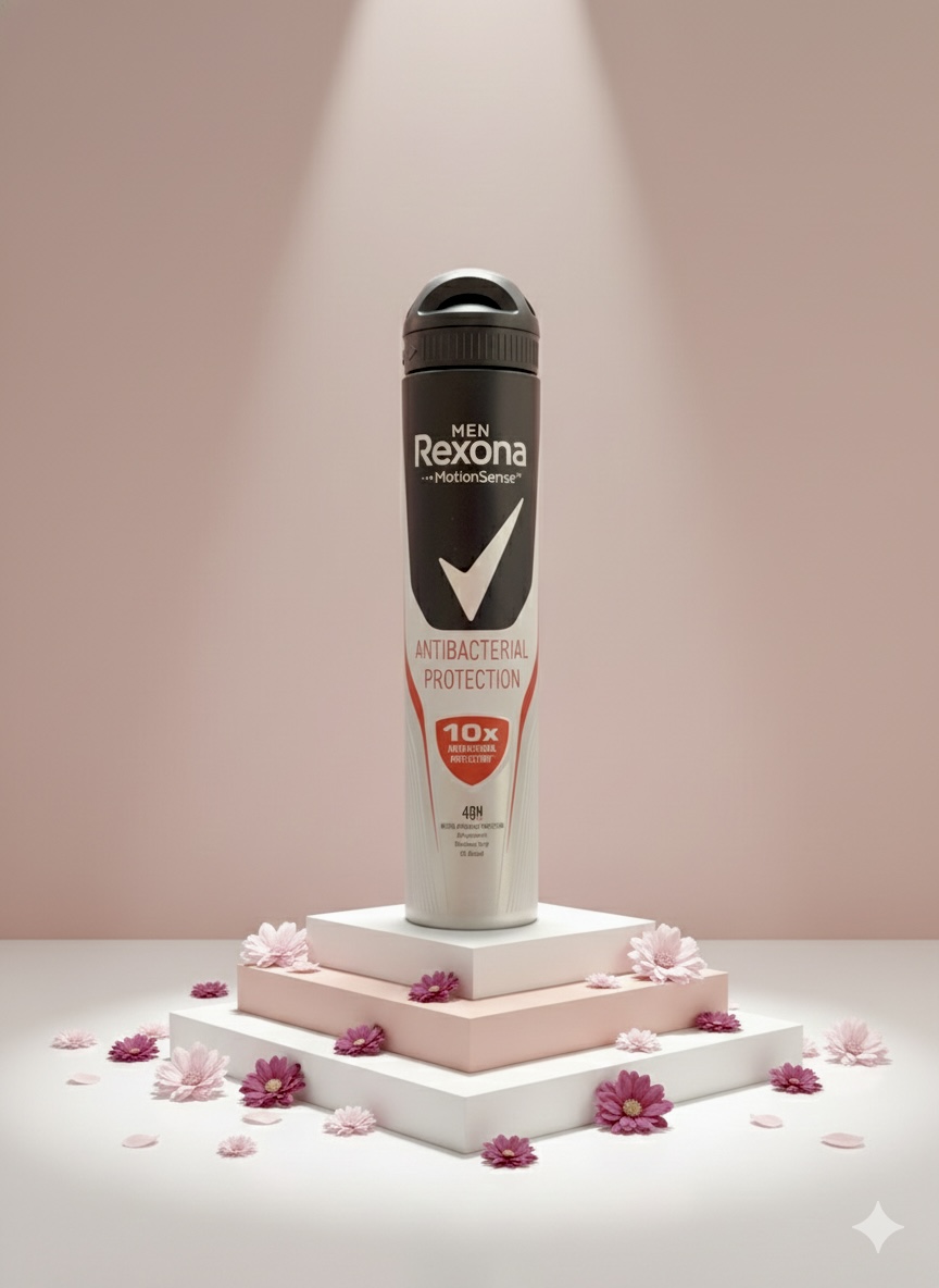 اسپری ضد تعریق و ضد باکتری مردانه رکسونا – Rexona Men Antibacterial Protection Deodorant Spray