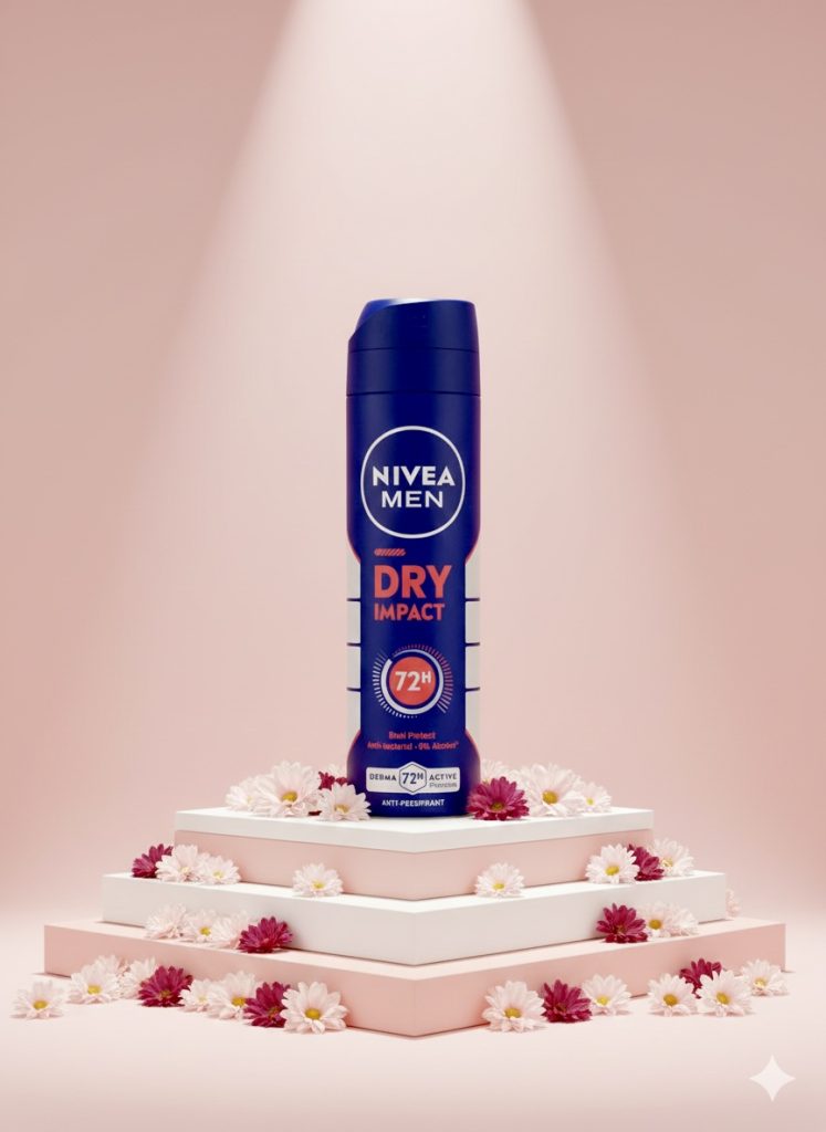 اسپری ضد تعریق مردانه نیوآ NIVEA MEN {Dry Impact} Anti-Perspirant Spray