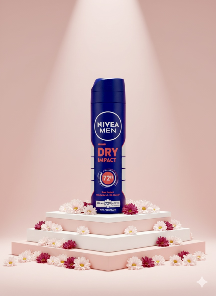 اسپری ضد تعریق مردانه نیوآ NIVEA MEN {Dry Impact} Anti-Perspirant Spray