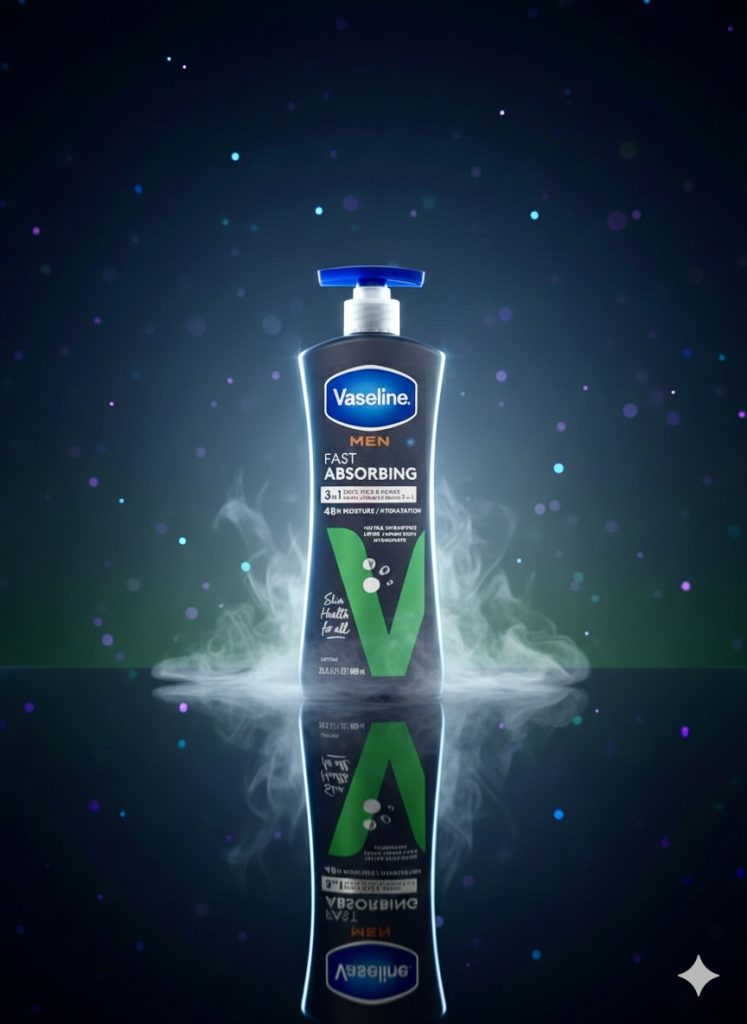 لوسیون بدن مردانه وازلینVaseline Men Fast Absorbing