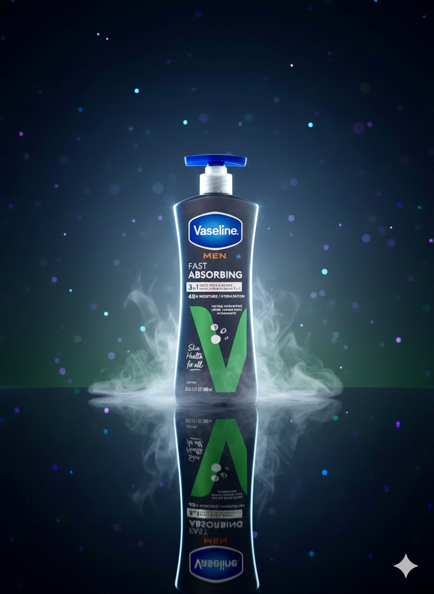 لوسیون بدن مردانه وازلینVaseline Men Fast Absorbing