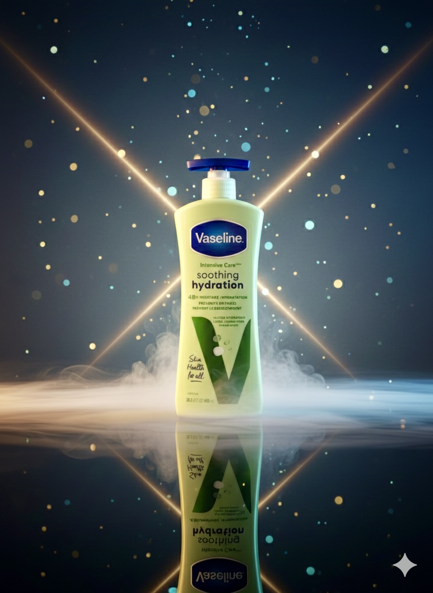 لوسیون بدن وازلین Vaseline Intensive Care Soothing Hydration Lotion