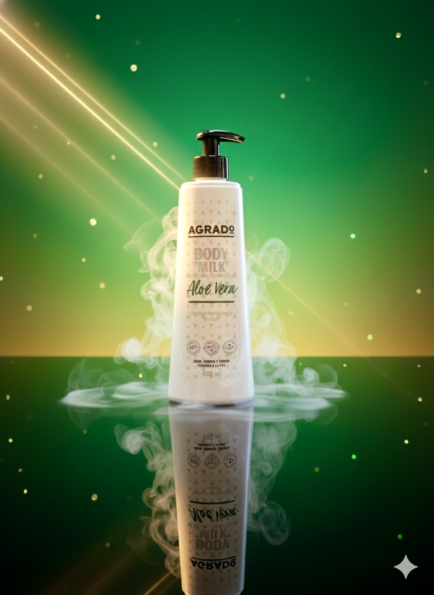 شیر بدن آلوئه ورا اگرادو AGRADO Body Milk Aloe Vera