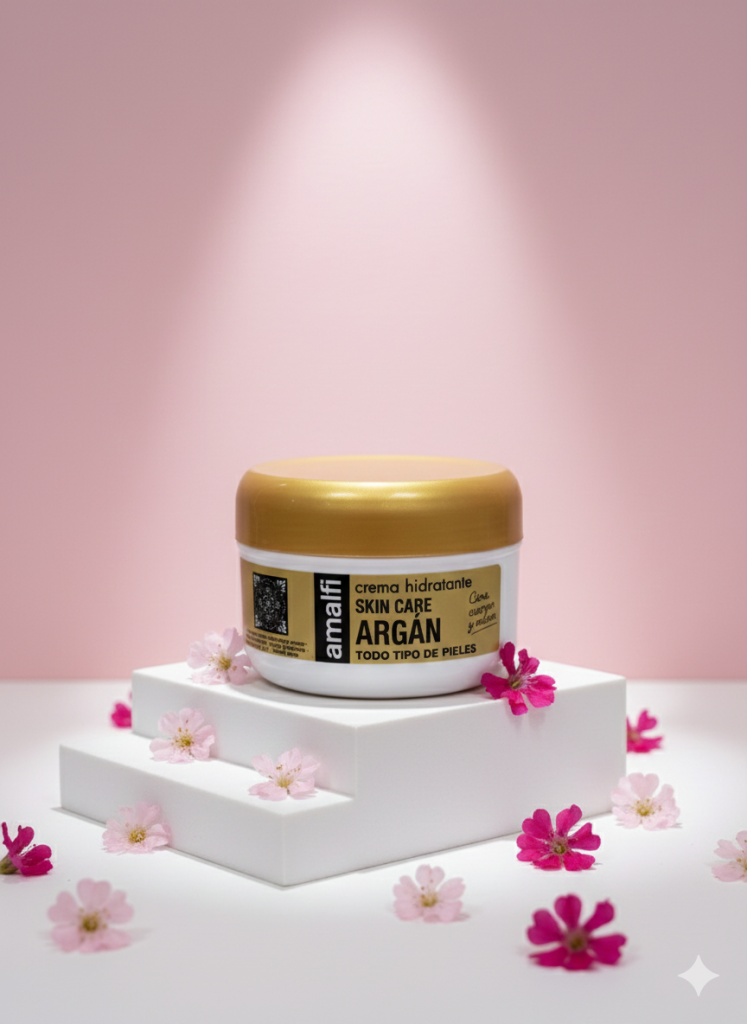 کرم مرطوب کننده حاوی روغن آرگان آمalfi (Amalfi Skin Care Argan Hydrating Cream)