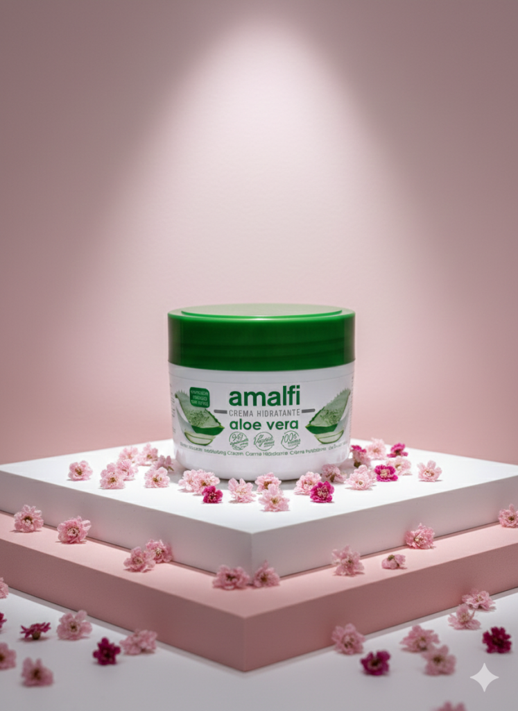 کرم هیدراتانت آلوئه ورا آمالفی Amalfi Aloe Vera Moisturizing Cream