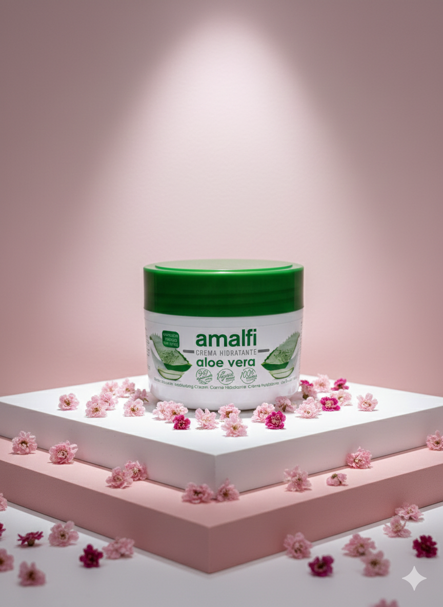 کرم هیدراتانت آلوئه ورا آمالفی Amalfi Aloe Vera Moisturizing Cream
