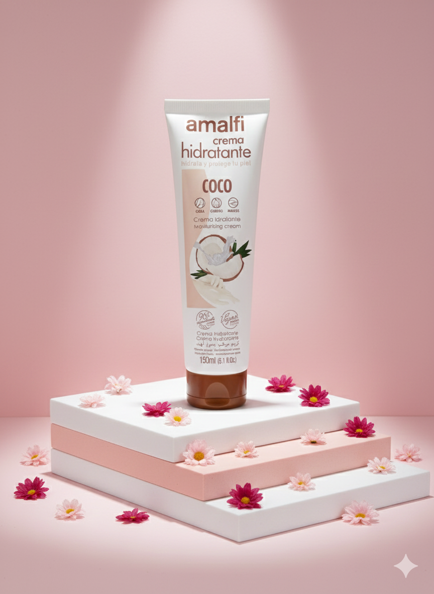 کرم مرطوب کننده و محافظت کننده آمالفی با عصاره نارگیل (Amalfi Coco Moisturizing Cream)