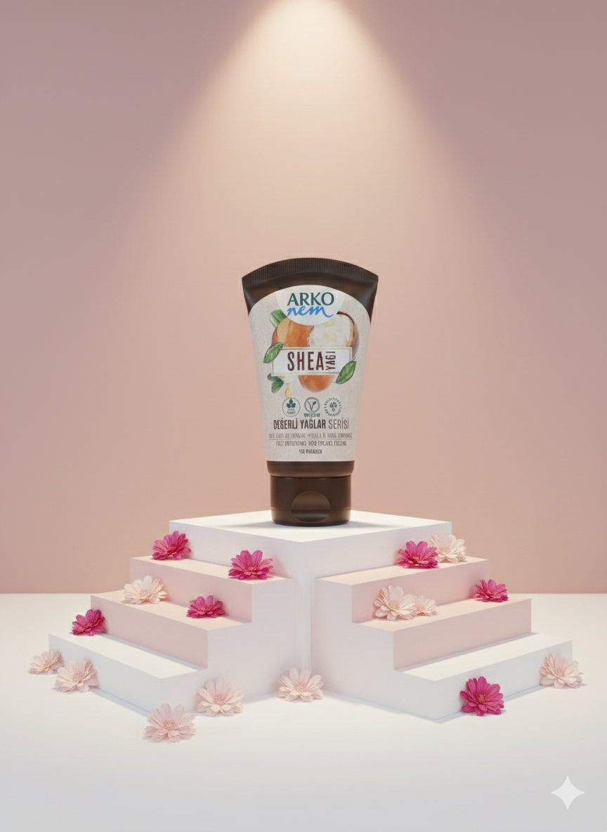کرم دست و بدن آرکو نم حاوی شی باتر (Arko Nem Shea Butter Hand & Body Cream)