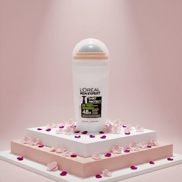 رول ضد تعریق مردانه لورآل (L’Oréal Men Expert Shirt Protect Anti-Perspirant Roll-On)