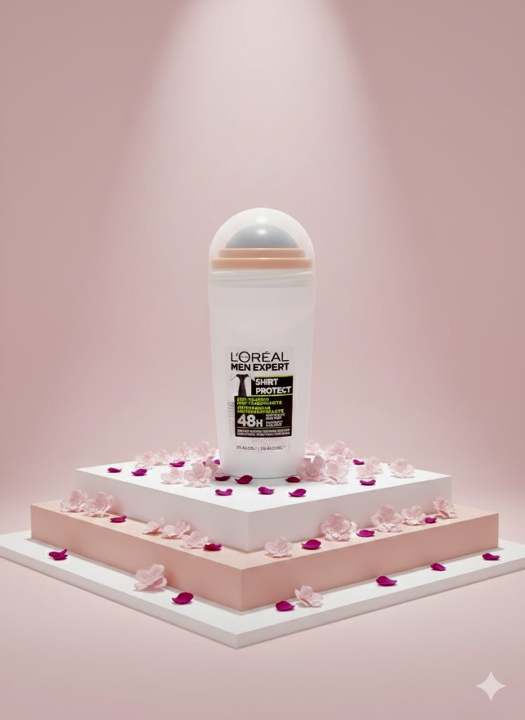 رول ضد تعریق مردانه لورآل (L’Oréal Men Expert Shirt Protect Anti-Perspirant Roll-On)