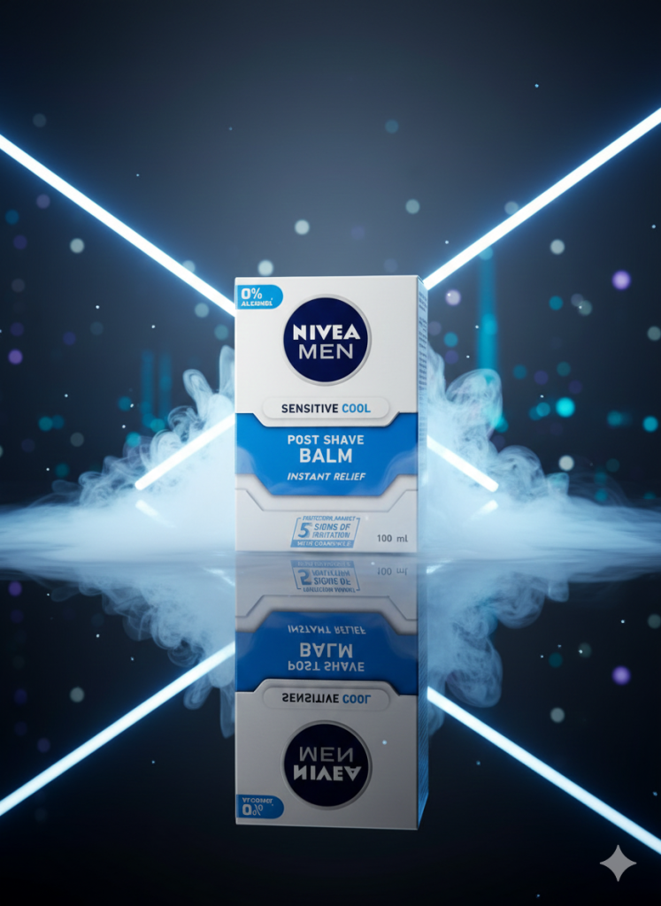افتر شیو نیوآ من مدل Sensitive Cool (آرامش فوری پس از اصلاح) NIVEA MEN Sensitive Cool Post Shave Balm