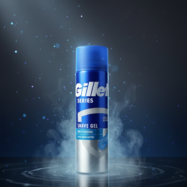 ژل اصلاح مرطوب کننده سریز ژیلت با کره کاکائو | Gillette Series Moisturising Shave Gel with Cocoa Butter