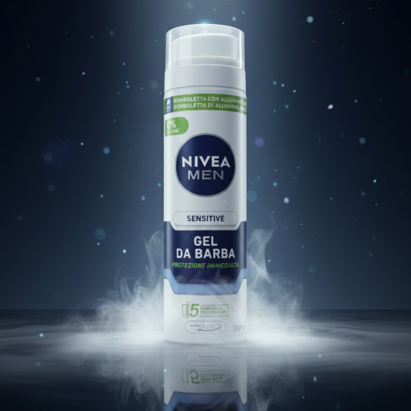 ژل اصلاح نیوآ من سنسیتیو: محافظت فوری و ملایم برای پوست حساس (NIVEA MEN Sensitive Shaving Gel)