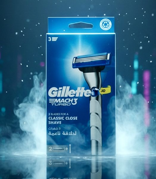 ژیلت مچ‌تری توربو: تجربه اصلاحی کلاسیک و فوق‌العاده نزدیک (Gillette Mach3 Turbo Razor)