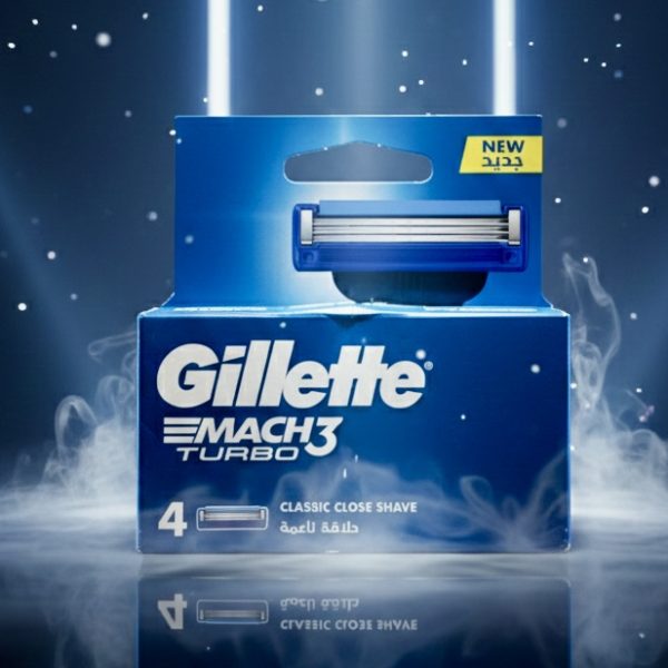 تیغ‌های یدک ژیلت مَچ ۳ توربو (Gillette MACH3 Turbo)